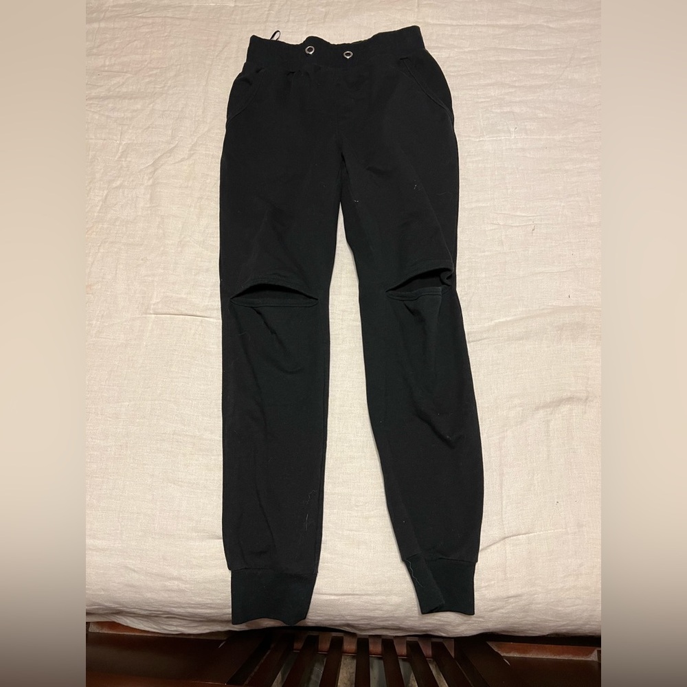 Open Knee Joggers